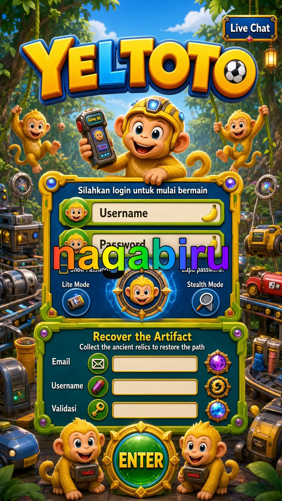 nagabiru Tangkapan Layar - APK Resmi